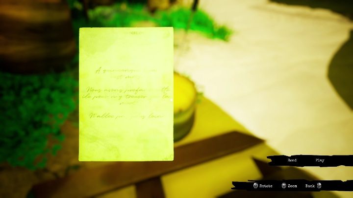 This note isn't hard to find - Call of the Sea: Chapter 1, 74 Miles East of Otaheité - all notes, list - Notes - Call of the Sea Guide