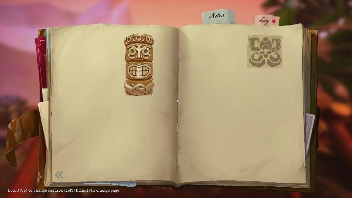 You'll find this coat-of-arms right next to the first tiki statue - Call of the Sea: Chapter 2, The Everhart Expedition - all notes, list - Notes - Call of the Sea Guide