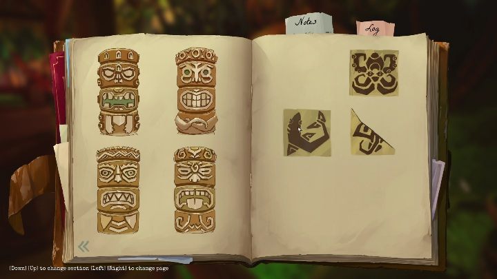 This coat-of-arms is located on the back of the tombstone - Call of the Sea: Chapter 2, The Everhart Expedition - all notes, list - Notes - Call of the Sea Guide