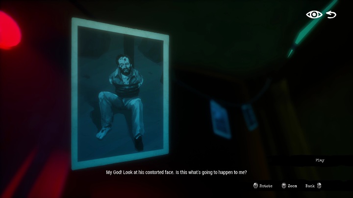 This is the first picture you'll find in the tent with the projector in the other part of the camp - Call of the Sea: Chapter 3, The Vanishing of the Lady Shannon - journal entries - Journal entries - Call of the Sea Guide