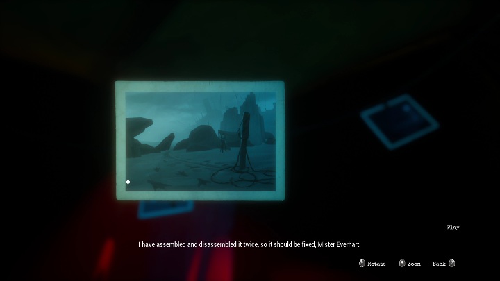 This is the second picture you'll find in the tent with the projector in the other part of the camp - Call of the Sea: Chapter 3, The Vanishing of the Lady Shannon - journal entries - Journal entries - Call of the Sea Guide