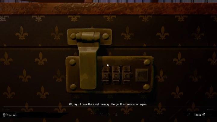 The suitcase is locked with a three-digit code - Call of the Sea: Suitcase code - puzzle, Prologue - Prologue - Call of the Sea Guide