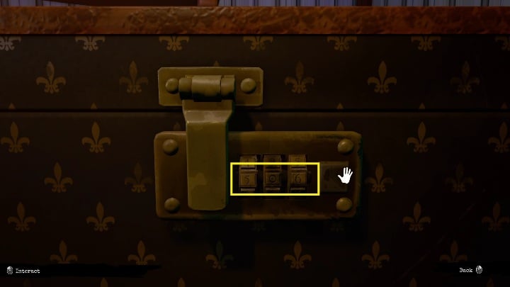 After finding the code, you need to change the numbers on the suitcase's lock, and then press the last button - Call of the Sea: Suitcase code - puzzle, Prologue - Prologue - Call of the Sea Guide