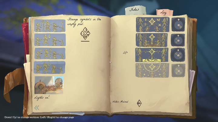 This mural is the last one on the right wall - Call of the Sea: Symbols in the Temple - Puzzle, Chapter 4 - Chapter 4 - Call of the Sea Guide