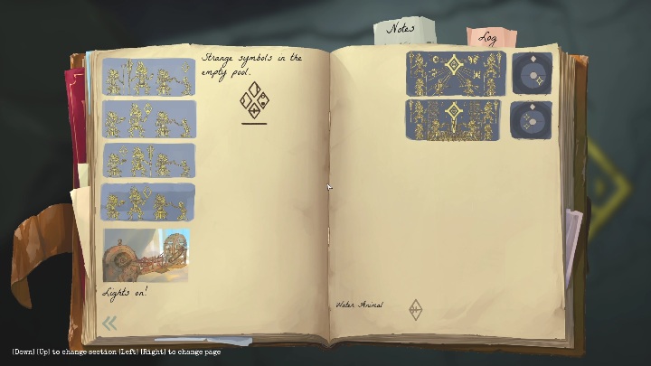 You'll find this clue on the left side of the locked gate - Call of the Sea: Symbols in the Temple - Puzzle, Chapter 4 - Chapter 4 - Call of the Sea Guide