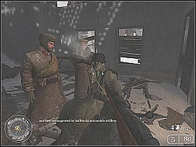 You should receive new orders from the squad commander - Red Army Training - The Winter War - Call of Duty 2 - Game Guide and Walkthrough
