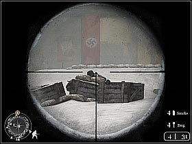 It would be best to flank enemies standing in the nearest trenches - Demolition - The Winter War - Call of Duty 2 - Game Guide and Walkthrough