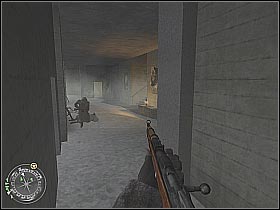 Head to the right hallway - Demolition - The Winter War - Call of Duty 2 - Game Guide and Walkthrough