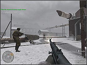 12 - Railroad Station No. 1 - Not One Step Backwards! - Call of Duty 2 - Game Guide and Walkthrough