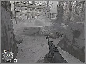 Keep moving forward - Stalingrad City Hall - Fortress Stalingrad - Call of Duty 2 - Game Guide and Walkthrough