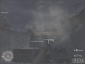 Keep pushing forward - The Diversionary Raid - The Battle of El Alamein - Call of Duty 2 - Game Guide and Walkthrough