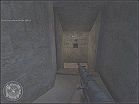 After clearing the first room head on to the second one - The Diversionary Raid - The Battle of El Alamein - Call of Duty 2 - Game Guide and Walkthrough