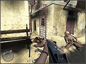 You should notice a couple of enemy soldiers along the way - The End of the Beginning - The Battle of El Alamein - Call of Duty 2 - Game Guide and Walkthrough