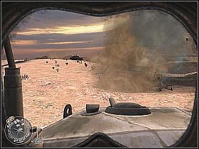 Use your compass to help you navigate to your next objectives - 88 Ridge - The Tank Squadrons - Call of Duty 2 - Game Guide and Walkthrough