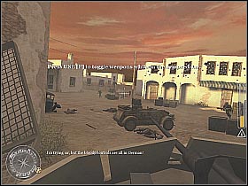 7 - Armored Car Escape - Rommel's Last Stand - Call of Duty 2 - Game Guide and Walkthrough