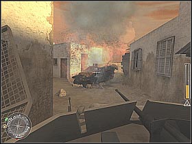 You've got to watch out for guys armed with rocket launchers - Armored Car Escape - Rommel's Last Stand - Call of Duty 2 - Game Guide and Walkthrough