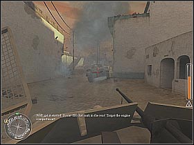 Keep firing at the enemy soldiers - Armored Car Escape - Rommel's Last Stand - Call of Duty 2 - Game Guide and Walkthrough