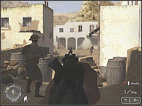 The last of the big guns will be located on your left (screen 1) - Retaking Toujane - Rommel's Last Stand - Call of Duty 2 - Game Guide and Walkthrough