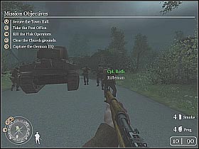 1 - The Tiger - The Battle for Caen - Call of Duty 2 - Game Guide and Walkthrough