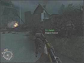 Start moving forward - The Tiger - The Battle for Caen - Call of Duty 2 - Game Guide and Walkthrough