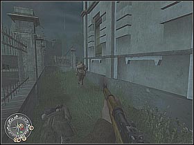 You will come across an open window - The Tiger - The Battle for Caen - Call of Duty 2 - Game Guide and Walkthrough