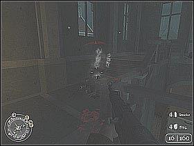 After securing the town hall (you will receive an additional information) rejoin with the rest of the squad - The Tiger - The Battle for Caen - Call of Duty 2 - Game Guide and Walkthrough