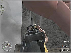 Clear the surrounding field with a little help from the rest of the team (screen 1) - The Brigade Box - The Battle for Caen - Call of Duty 2 - Game Guide and Walkthrough