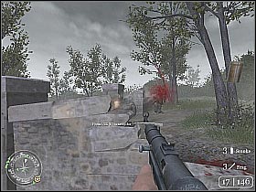 Keep pushing forward - The Battle of Pointe du Hoc - D-Day - Call of Duty 2 - Game Guide and Walkthrough