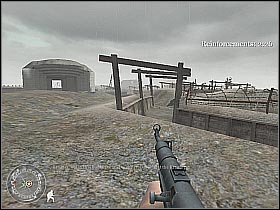 You have to watch out for enemy grenades - Defending the Pointe - D-Day - Call of Duty 2 - Game Guide and Walkthrough