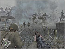 You will probably notice that other Allied forces are taking part in this battle - Rangers Lead The Way - Hill 400 - Call of Duty 2 - Game Guide and Walkthrough