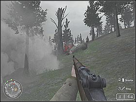 You should be able to reach your destination within a couple of seconds - Rangers Lead The Way - Hill 400 - Call of Duty 2 - Game Guide and Walkthrough