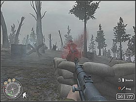 I would recommend listening to the other members of your team - Rangers Lead The Way - Hill 400 - Call of Duty 2 - Game Guide and Walkthrough