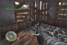 Go downstairs - Chapter IV: Mayenne Bridge - Game Guide - Call of Duty 3 Game Guide