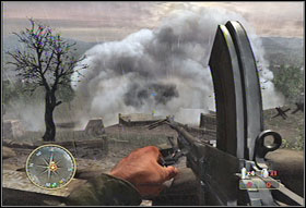 Now you need to repeat the previous operation - Chapter XIII: The Mace - Game Guide - Call of Duty 3 Game Guide