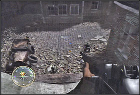 Run through the buildings - Chapter XIV: Closing the Gap - Game Guide - Call of Duty 3 Game Guide