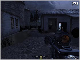 You will have to deal with the dogs here for the first time - Hunted | COD Modern Warfare Remastered Walkthrough - Walkthrough - Call of Duty 4 Modern Warfare Remastered Guide