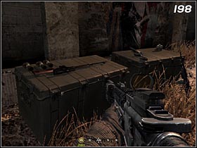 You will get to a hole in the wall, walk through it (#197) and pick up the sniper rifle (#198) - Ultimatum | COD Modern Warfare Remastered Walkthrough - Walkthrough - Call of Duty 4 Modern Warfare Remastered Guide
