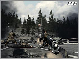 Finally the helicopter will reappear and destroy the fuel tank - Game Over | COD Modern Warfare Remastered Walkthrough - Walkthrough - Call of Duty 4 Modern Warfare Remastered Guide