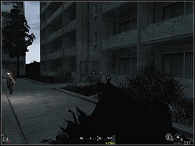 When, during the final battle, enemy choppers show up, get to a building located on the south-east (see the picture) - Intel Data - part 3 | Intel Data locations in COD Modern Warfare Remastered - Intel Data - Call of Duty 4 Modern Warfare Remastered Guide