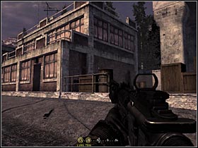 Behind the building shown in the picture, theres an alleyway - Intel Data - part 3 | Intel Data locations in COD Modern Warfare Remastered - Intel Data - Call of Duty 4 Modern Warfare Remastered Guide