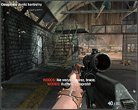 Stand in a right place #1 and press F key to slide down the rope - Operation 40 - p. 2 - Walkthrough - Call of Duty: Black Ops Game Guide & Walkthrough