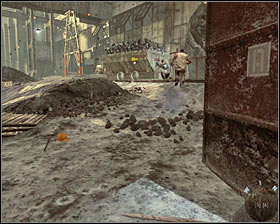 It is essential to stand somewhere on the side because the prisoners running out of the building will be shot #1 - Vorkuta - p. 1 - Walkthrough - Call of Duty: Black Ops Game Guide & Walkthrough