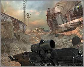 Stop after meeting a group of guards #1 and wait till the discussion is over - Executive Order - p. 1 - Walkthrough - Call of Duty: Black Ops Game Guide & Walkthrough