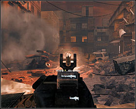 Go back to the central part of the square - The Defector - p. 2 - Walkthrough - Call of Duty: Black Ops Game Guide & Walkthrough