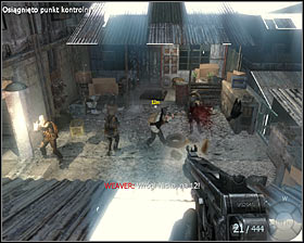 The aim is to reach the place where you start sliding down the roof in a slow time mode #1 - Numb3rs - p. 2 - Walkthrough - Call of Duty: Black Ops Game Guide & Walkthrough