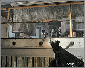 Find the stairs leading up stairs but watch out for the enemy lurking around #1, dont let him surprise you - Project Nova - p. 1 - Walkthrough - Call of Duty: Black Ops Game Guide & Walkthrough