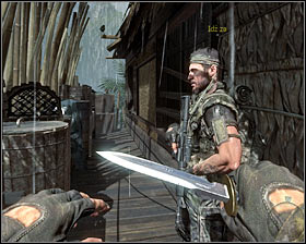 You wont detonate the charge at this point so swim up to the surface in the same spot as Woods #1 - Victor Charlie - p. 1 - Walkthrough - Call of Duty: Black Ops Game Guide & Walkthrough