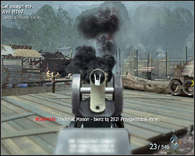 Soon you will reach a port and watch out for the enemies hiding on the left #1 - Victor Charlie - p. 2 - Walkthrough - Call of Duty: Black Ops Game Guide & Walkthrough