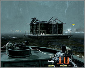 You are going to face some kind of boss because the last hostile boat will be definitely more resistant #1 - Crash Site - p. 2 - Walkthrough - Call of Duty: Black Ops Game Guide & Walkthrough