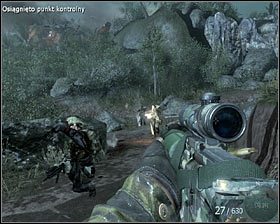 Follow your teammates and take secret service data from the ground #1 - Crash Site - p. 2 - Walkthrough - Call of Duty: Black Ops Game Guide & Walkthrough